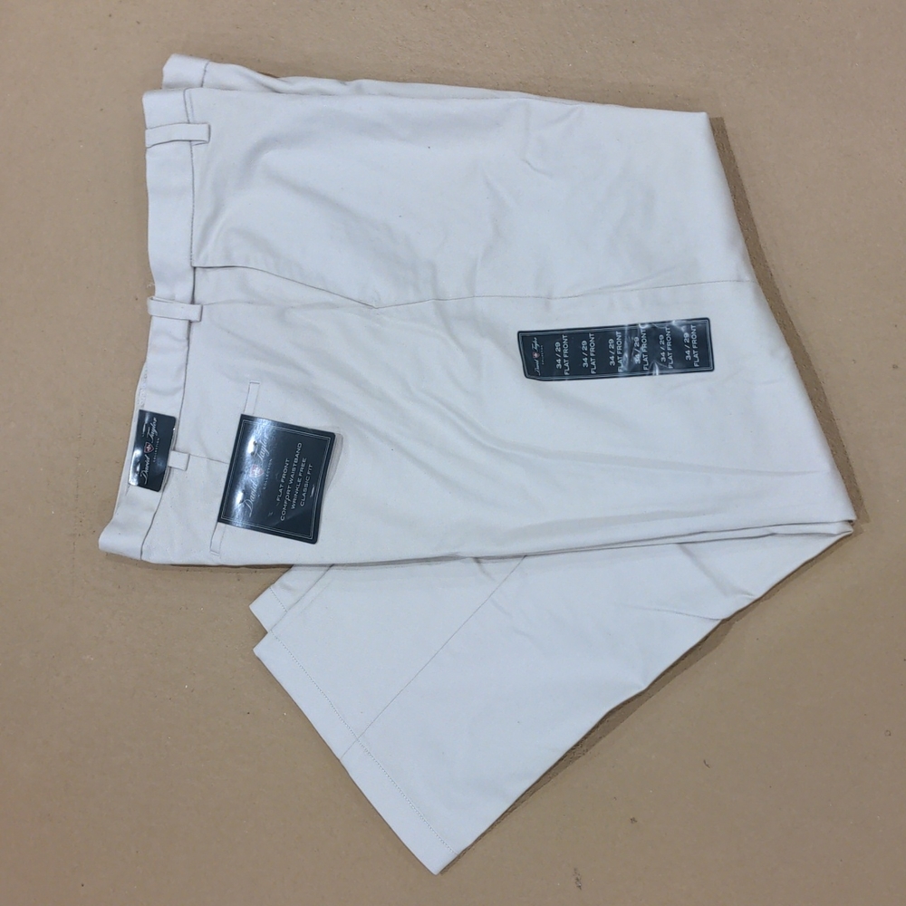 David Taylor Khakis Size 34x29